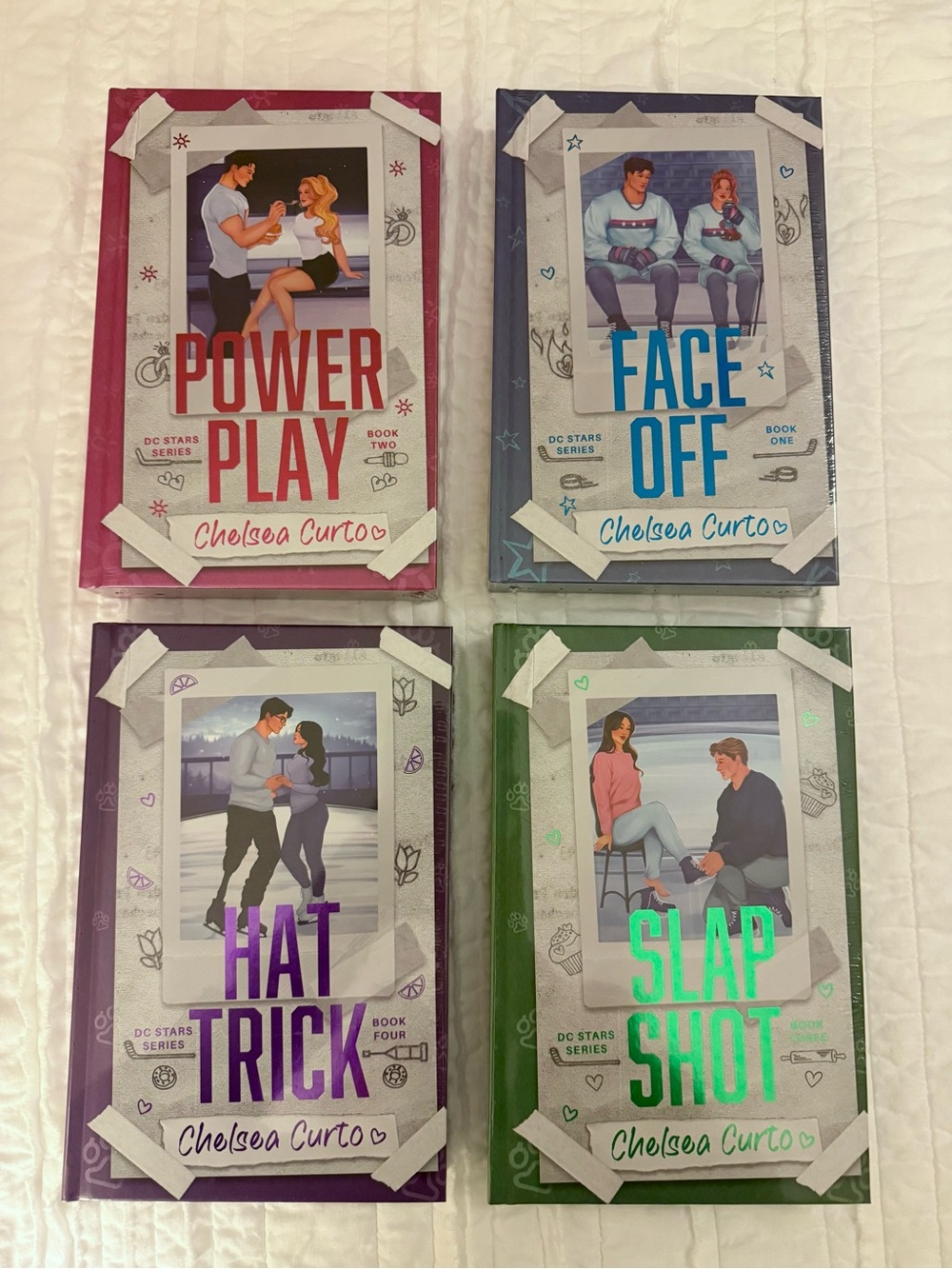 Chelsea Curto DC Stars TLC Special edition books Brand New!